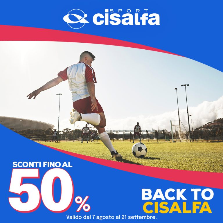 Sconti Cisalfa Back to Sport